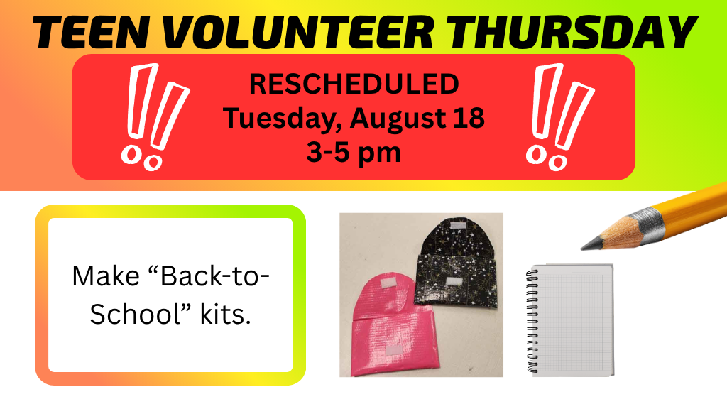 Teen Volunteer Thursday